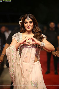 Nidhhi Agerwal at Hari Hara Veera Mallu Pre Release Event