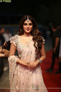 Nidhhi Agerwal at Hari Hara Veera Mallu Pre Release Event