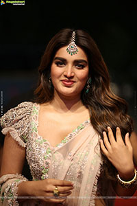 Nidhhi Agerwal at Hari Hara Veera Mallu Pre Release Event