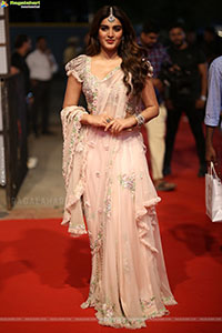 Nidhhi Agerwal at Hari Hara Veera Mallu Pre Release Event