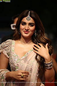 Nidhhi Agerwal at Hari Hara Veera Mallu Pre Release Event