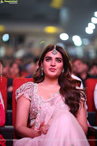 Nidhhi Agerwal at Hari Hara Veera Mallu Pre Release Event