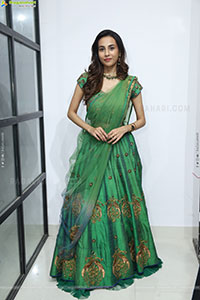 Nishat Shaik at Hi-life Brides Grand Date Announcement Event