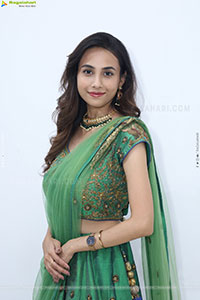 Nishat Shaik at Hi-life Brides Grand Date Announcement Event