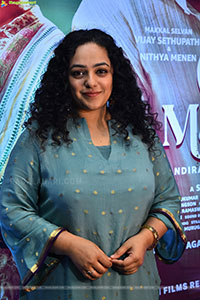 Nithya Menon at Sir Madam Movie Pre Release Event