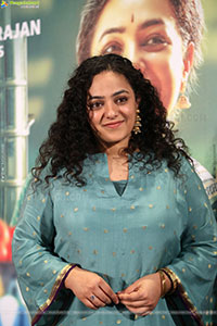 Nithya Menon at Sir Madam Movie Pre Release Event