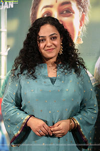 Nithya Menon at Sir Madam Movie Pre Release Event