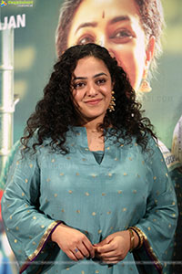 Nithya Menon at Sir Madam Movie Pre Release Event