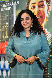 Nithya Menon at Sir Madam Movie Pre Release Event