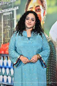 Nithya Menon at Sir Madam Movie Pre Release Event