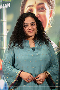 Nithya Menon at Sir Madam Movie Pre Release Event