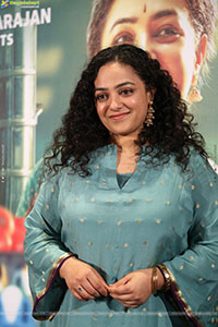 Nithya Menon at Sir Madam Movie Pre Release Event