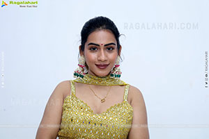 Preeti Sundar in Green Designer Dress, HD Gallery