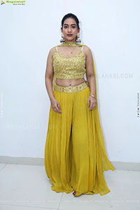 Preeti Sundar in Green Designer Dress, HD Gallery