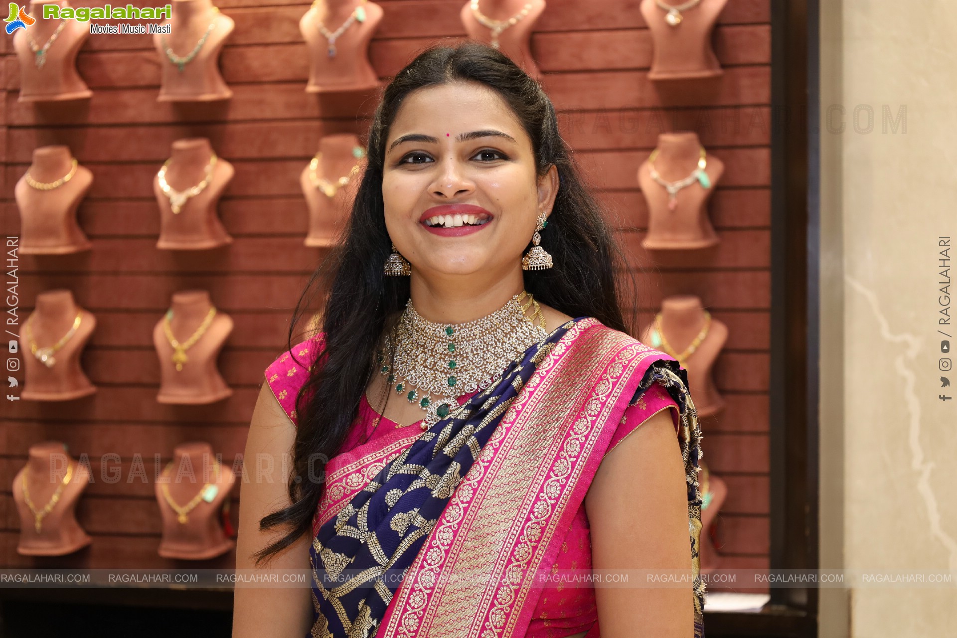 Priya Inturu poses with Traditional Jewellery, HD Gallery