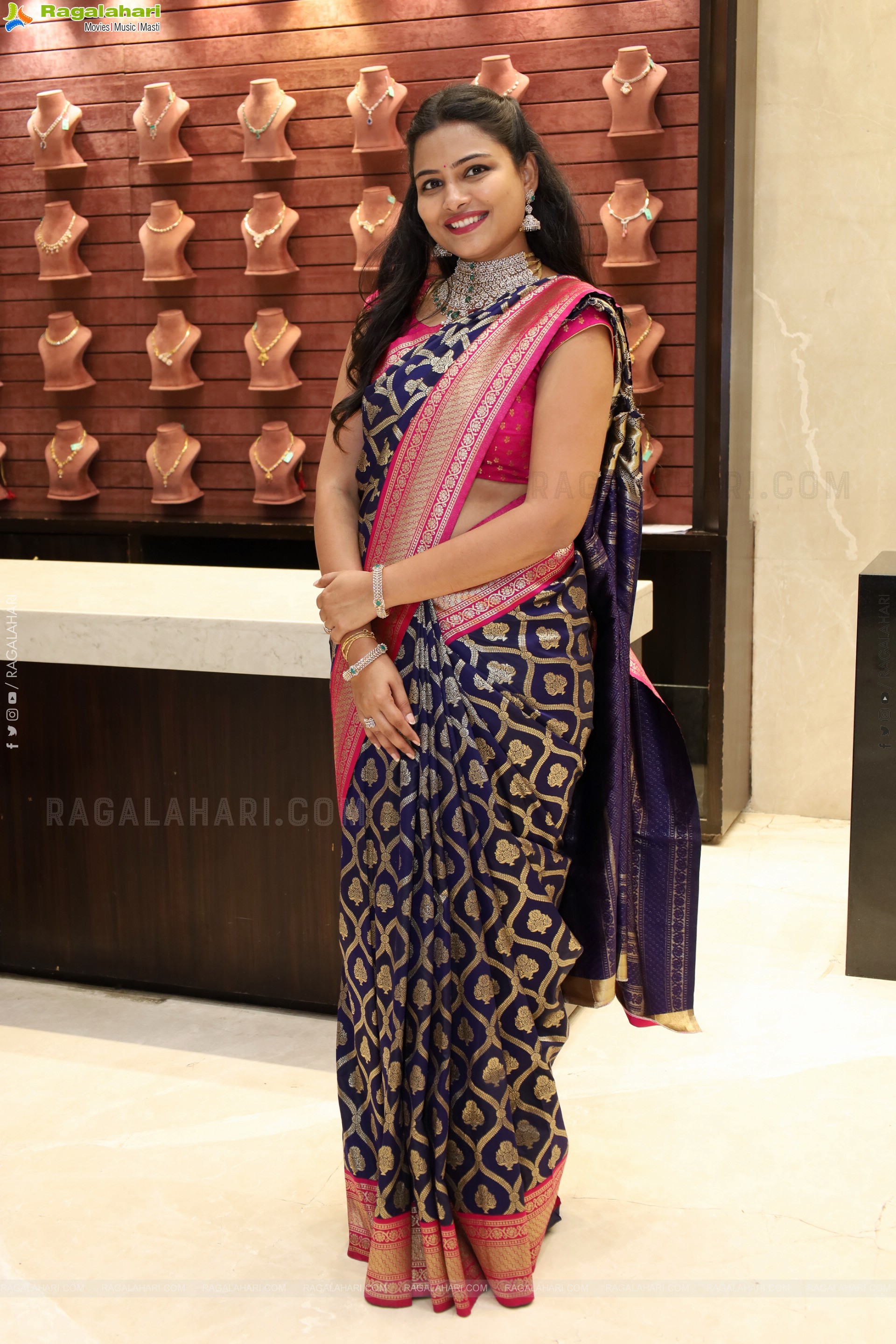 Priya Inturu poses with Traditional Jewellery, HD Gallery
