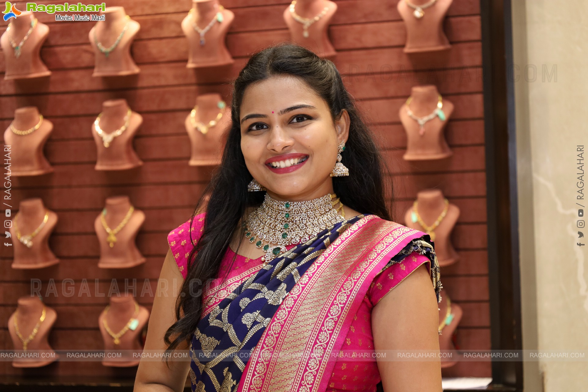 Priya Inturu poses with Traditional Jewellery, HD Gallery