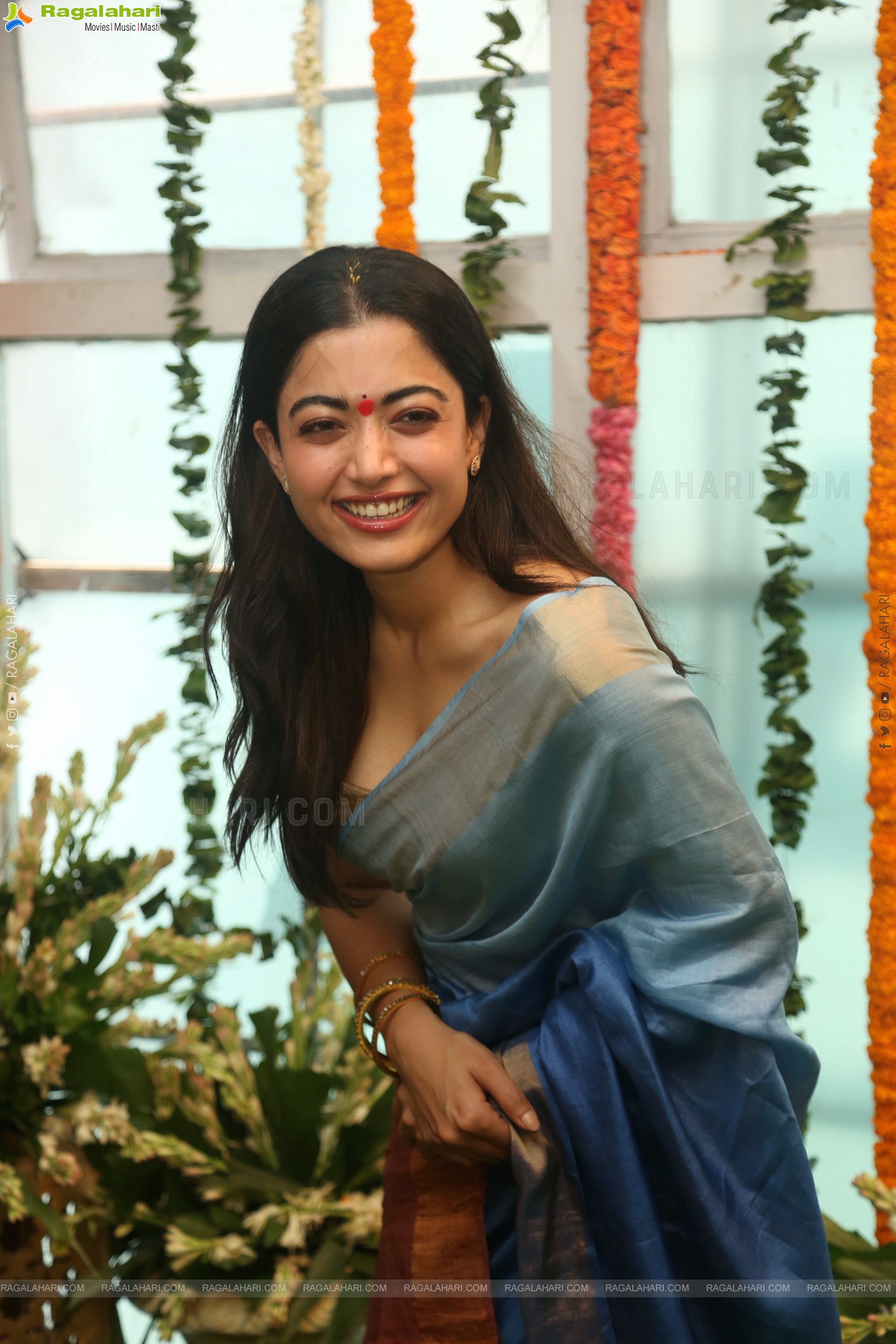 Rashmika Mandanna at Mysaa Movie Launch, HD Gallery
