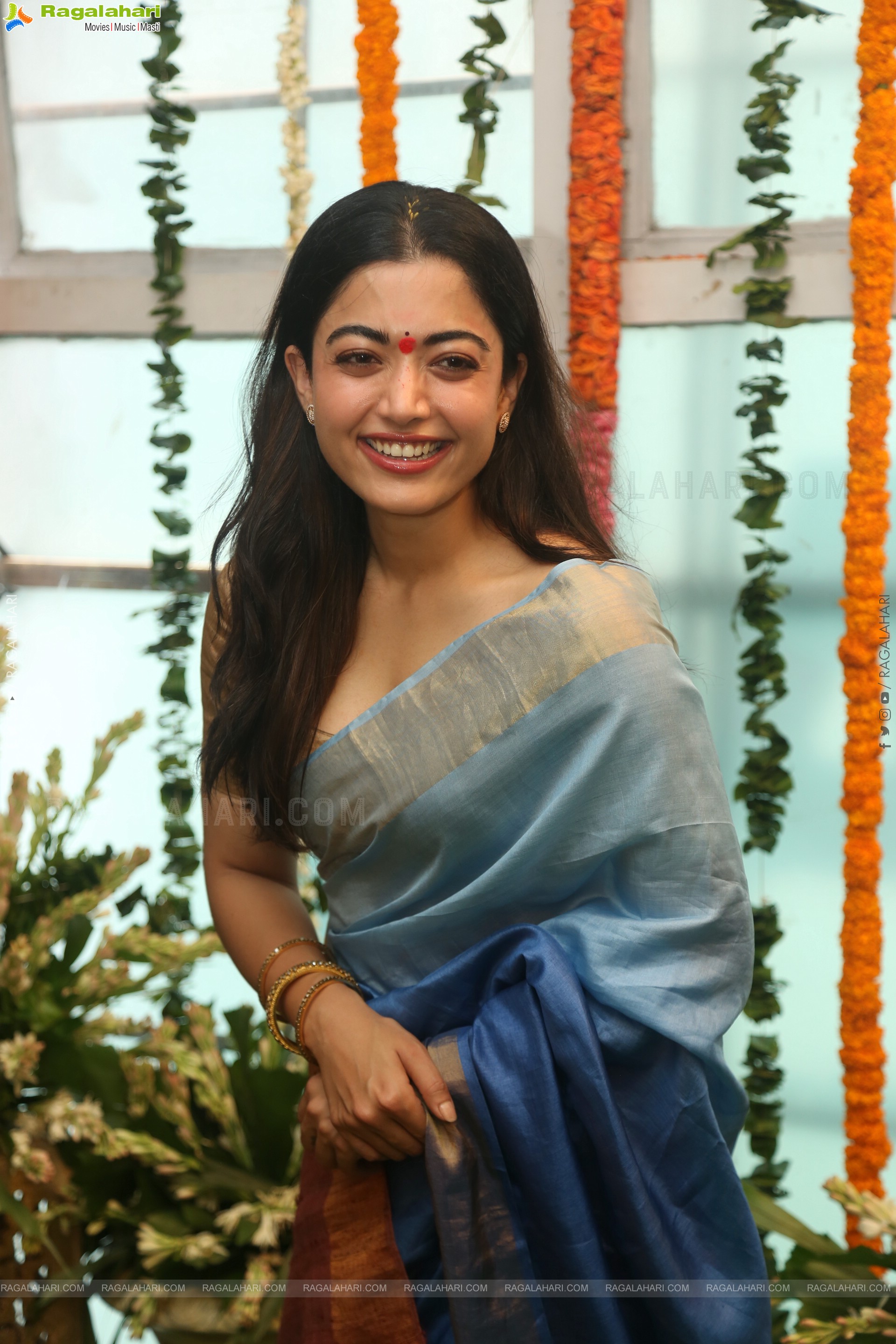 Rashmika Mandanna at Mysaa Movie Launch, HD Gallery