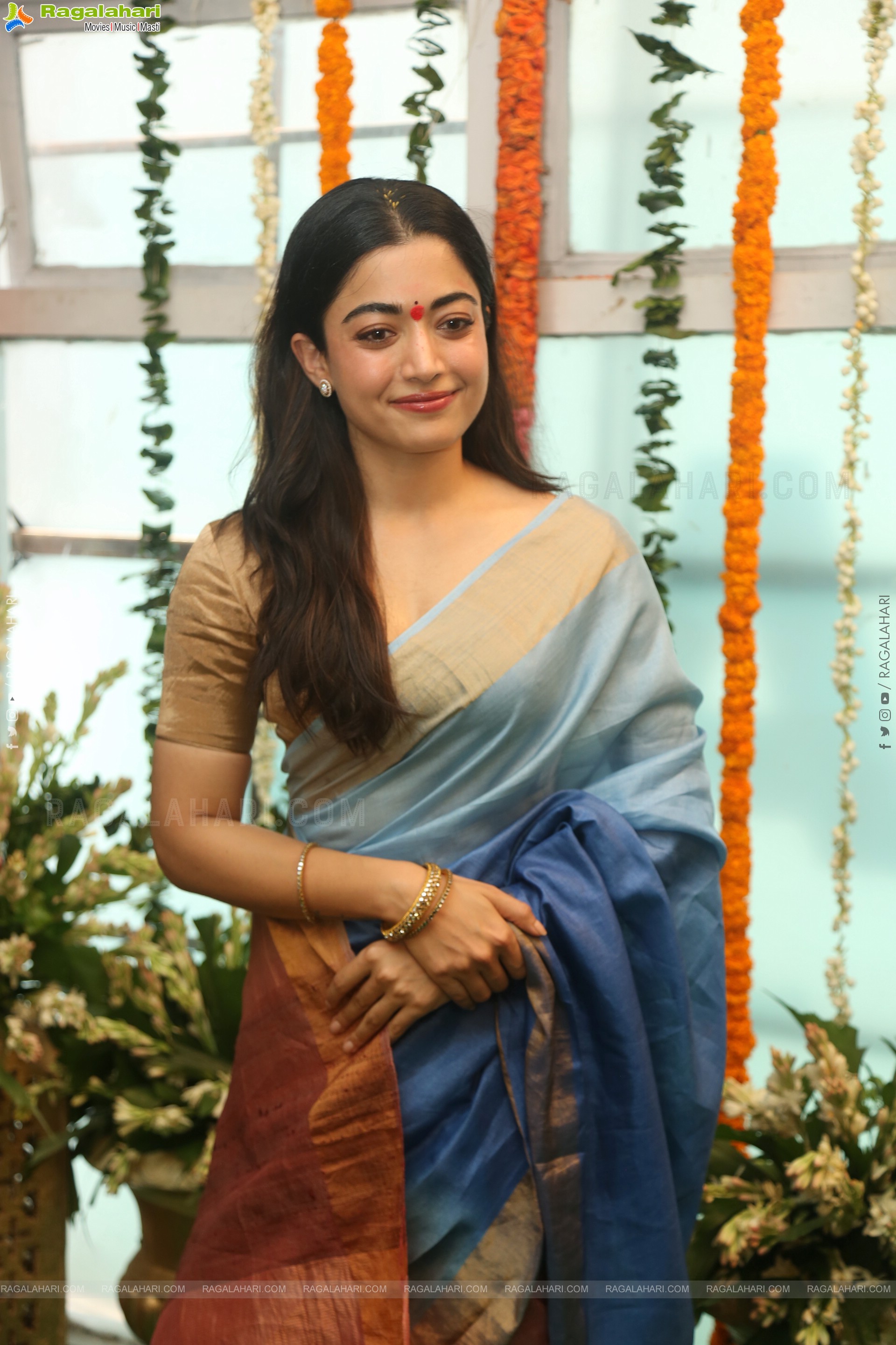 Rashmika Mandanna at Mysaa Movie Launch, HD Gallery