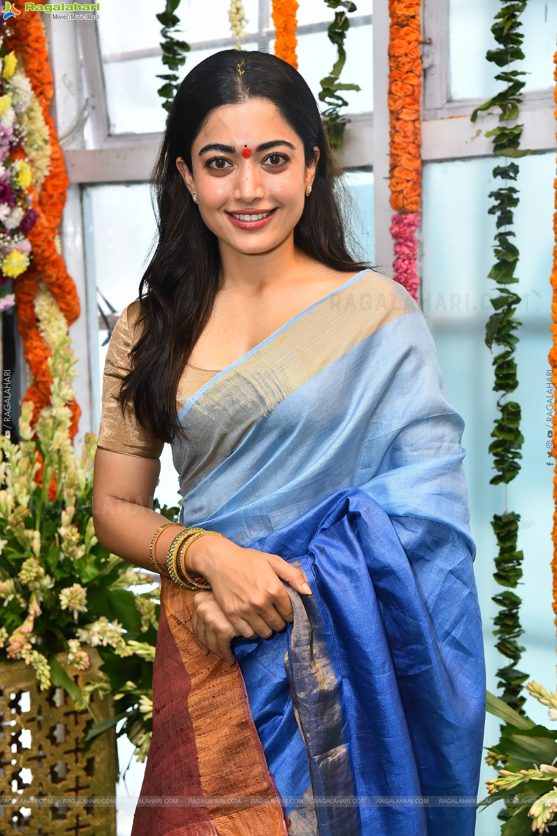 Rashmika Mandanna at Mysaa Movie Launch, HD Gallery