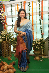 Rashmika Mandanna at Mysaa Movie Launch, HD Gallery