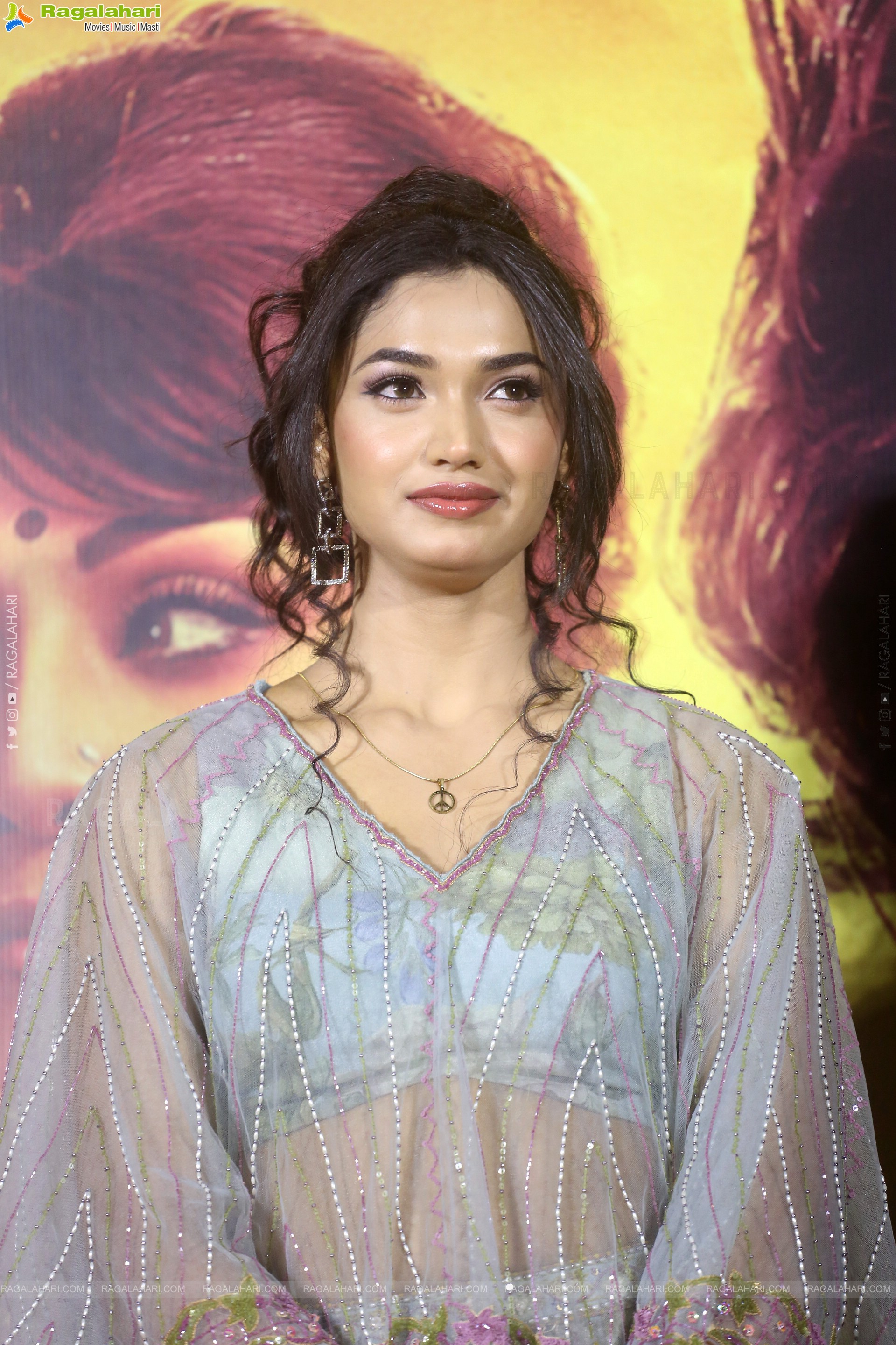 Reeshma Nanaiah at KD-The Devil Teaser Launch Event, HD Gallery