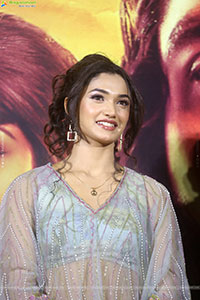 Reeshma Nanaiah at KD-The Devil Teaser Launch Event
