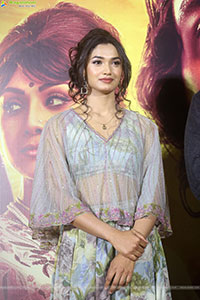 Reeshma Nanaiah at KD-The Devil Teaser Launch Event
