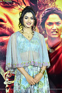 Reeshma Nanaiah at KD-The Devil Teaser Launch Event
