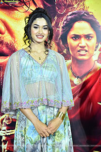 Reeshma Nanaiah at KD-The Devil Teaser Launch Event