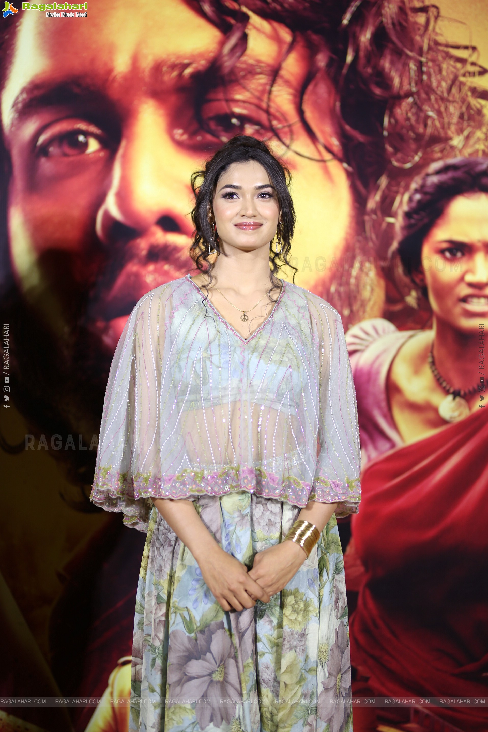 Reeshma Nanaiah at KD-The Devil Teaser Launch Event, HD Gallery