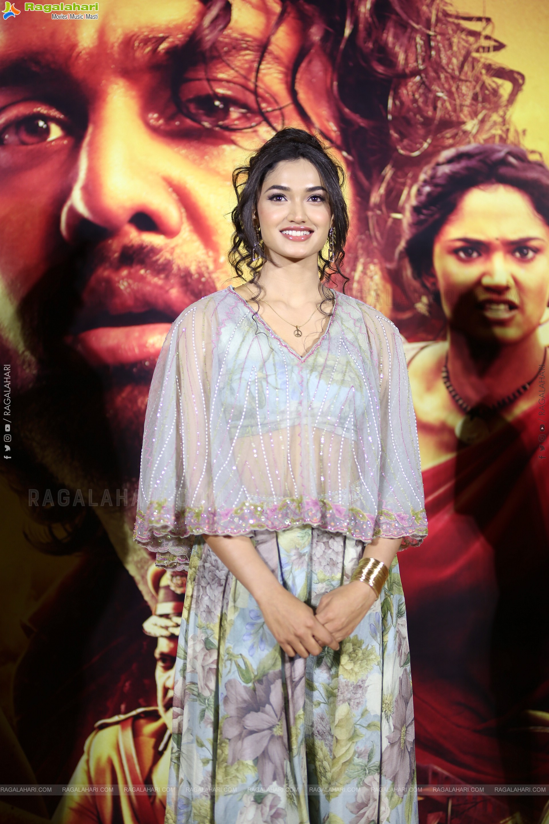 Reeshma Nanaiah at KD-The Devil Teaser Launch Event, HD Gallery