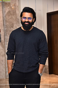 Sai Dharam Tej at Mayasabha Trailer Launch Event, HD Gallery