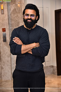 Sai Dharam Tej at Mayasabha Trailer Launch Event, HD Gallery