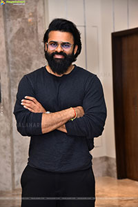 Sai Dharam Tej at Mayasabha Trailer Launch Event, HD Gallery