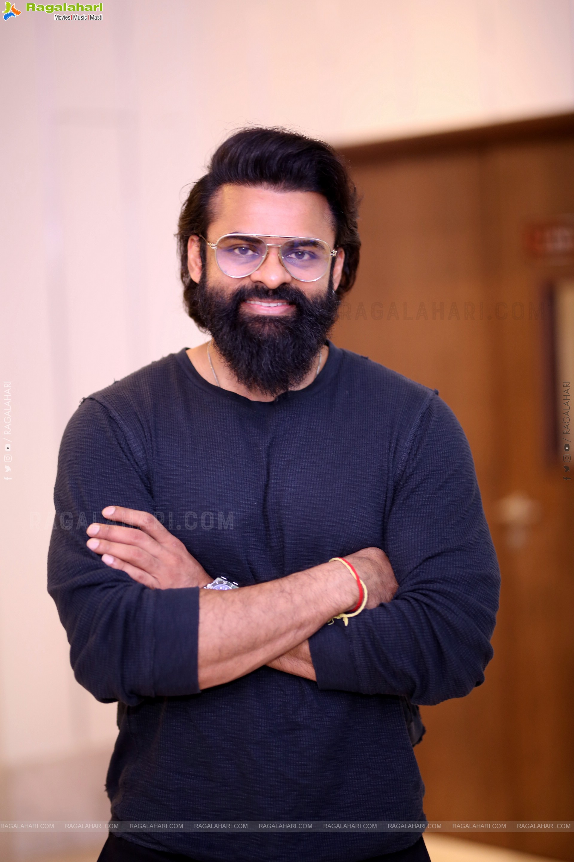 Sai Dharam Tej at Mayasabha Trailer Launch Event, HD Gallery