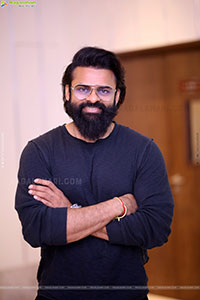 Sai Dharam Tej at Mayasabha Trailer Launch Event, HD Gallery