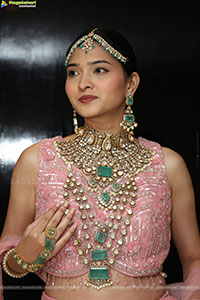 Sanjana Jooluri Poses with Traditional Jewellery, HD Gallery