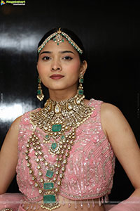 Sanjana Jooluri Poses with Traditional Jewellery, HD Gallery