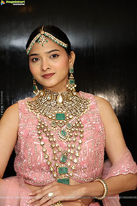 Sanjana Jooluri Poses with Traditional Jewellery, HD Gallery