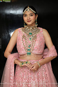 Sanjana Jooluri Poses with Traditional Jewellery, HD Gallery