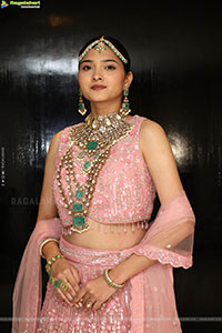 Sanjana Jooluri Poses with Traditional Jewellery, HD Gallery