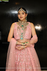 Sanjana Jooluri Poses with Traditional Jewellery, HD Gallery