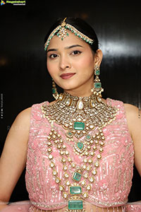 Sanjana Jooluri Poses with Traditional Jewellery, HD Gallery