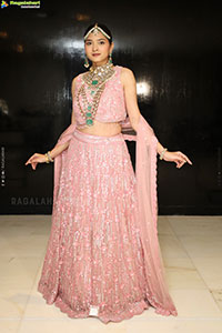Sanjana Jooluri Poses with Traditional Jewellery, HD Gallery