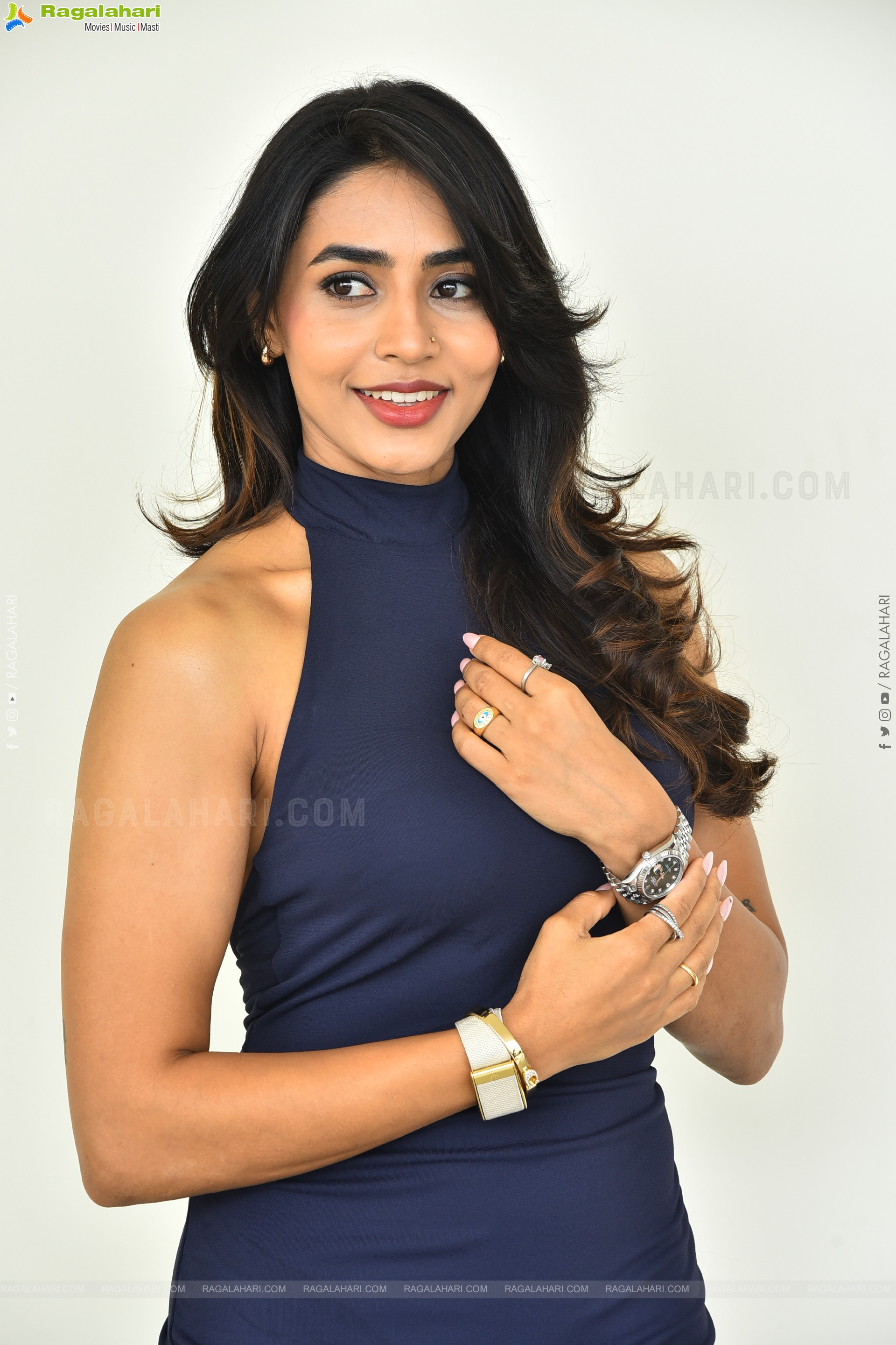 Sapthami Gowda at Thammudu Movie Interview, HD Gallery