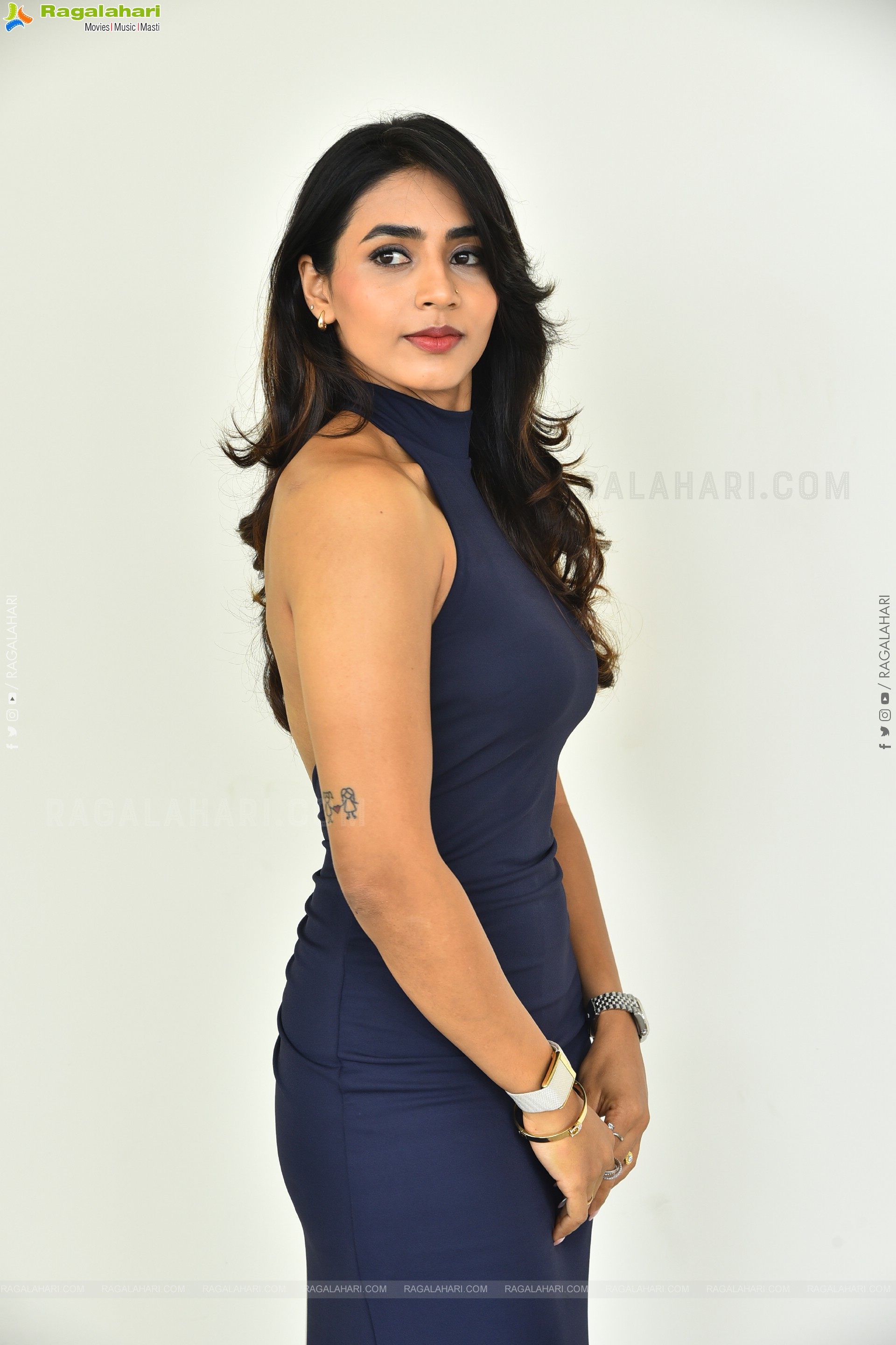 Sapthami Gowda at Thammudu Movie Interview, HD Gallery
