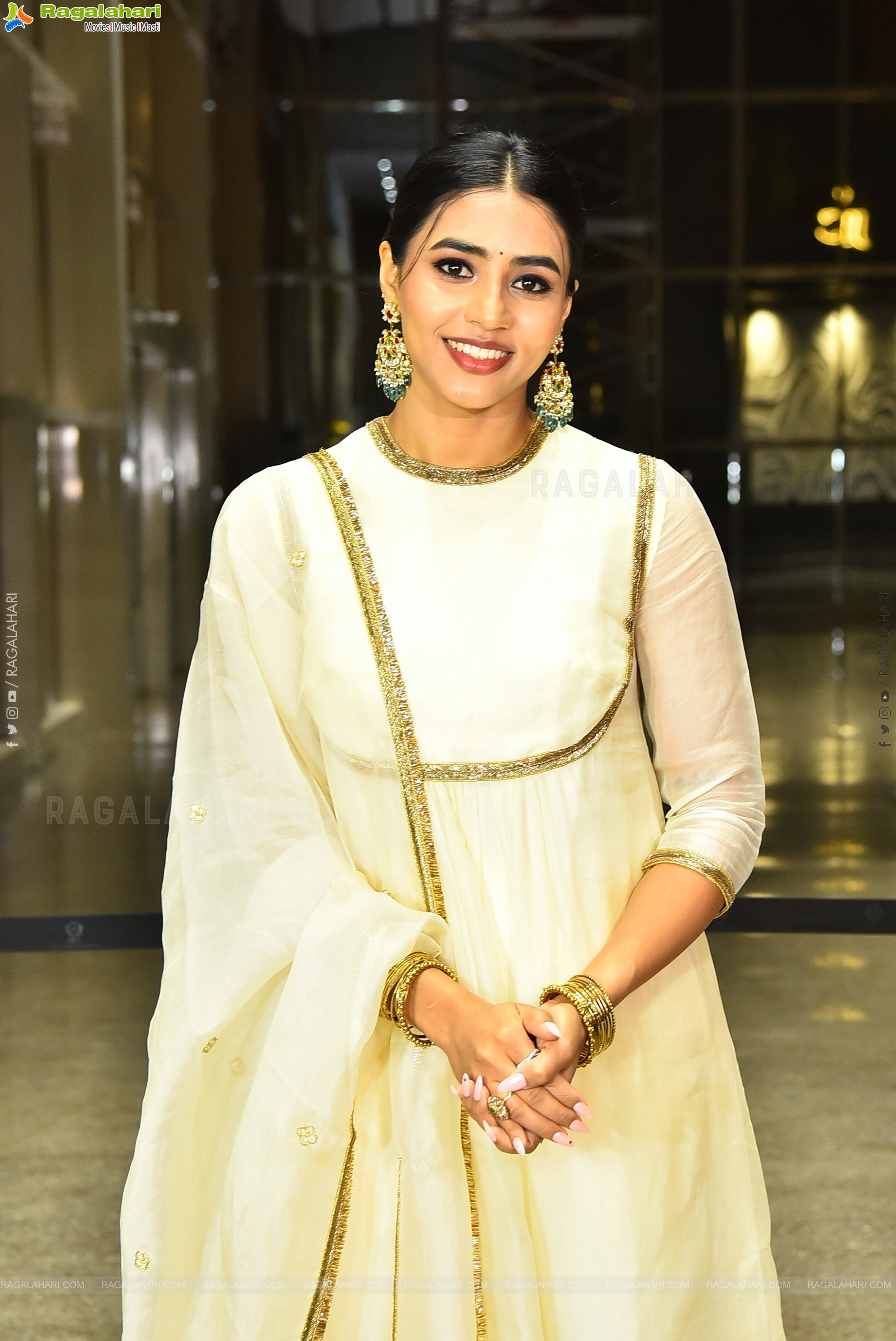 Sapthami Gowda at Thammudu Movie Prerelease Event, HD Gallery