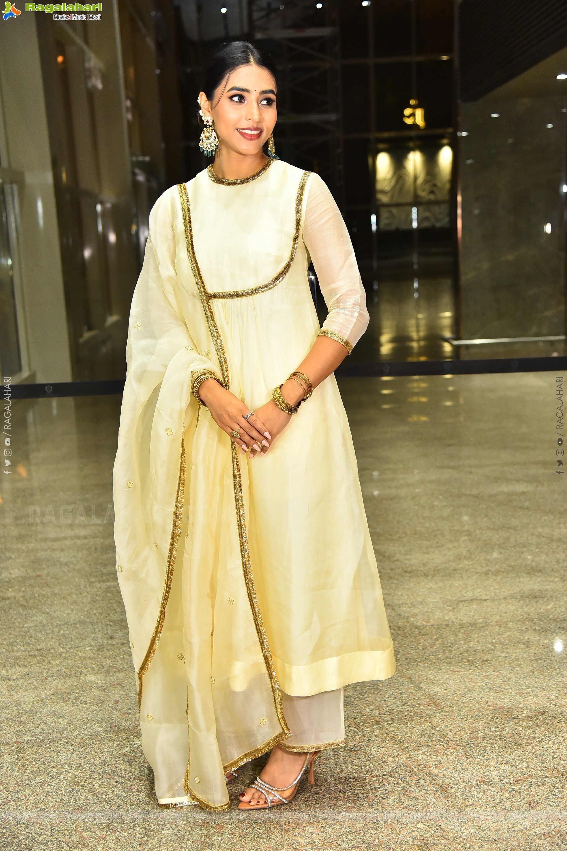 Sapthami Gowda at Thammudu Movie Prerelease Event, HD Gallery